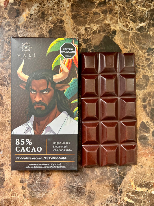 Chocolate oscuro 85% con alulosa